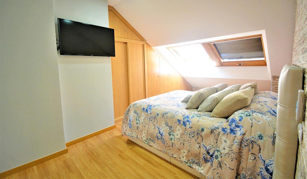 Atico De Playa Con Vistas En Baltar - Sanxenxo Apartment Portonovo